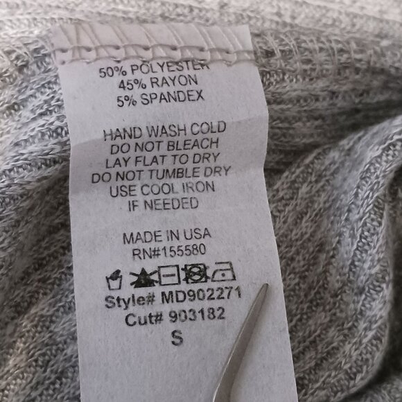 NEW Anthropologie‎ Maronie Light Gray Sleeveless Ruffle Tie Mini Dress S - Picture 9 of 11